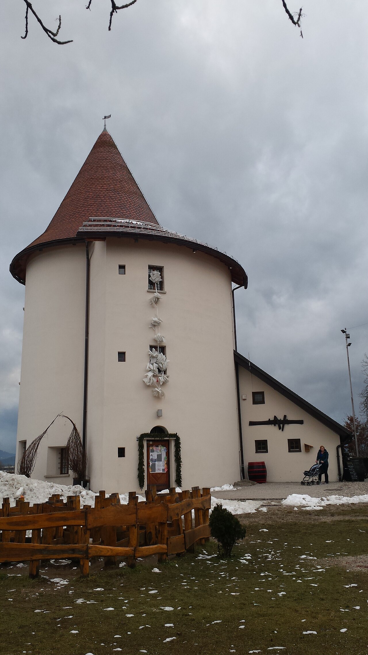The Pungert defensive tower in Kranj old town
